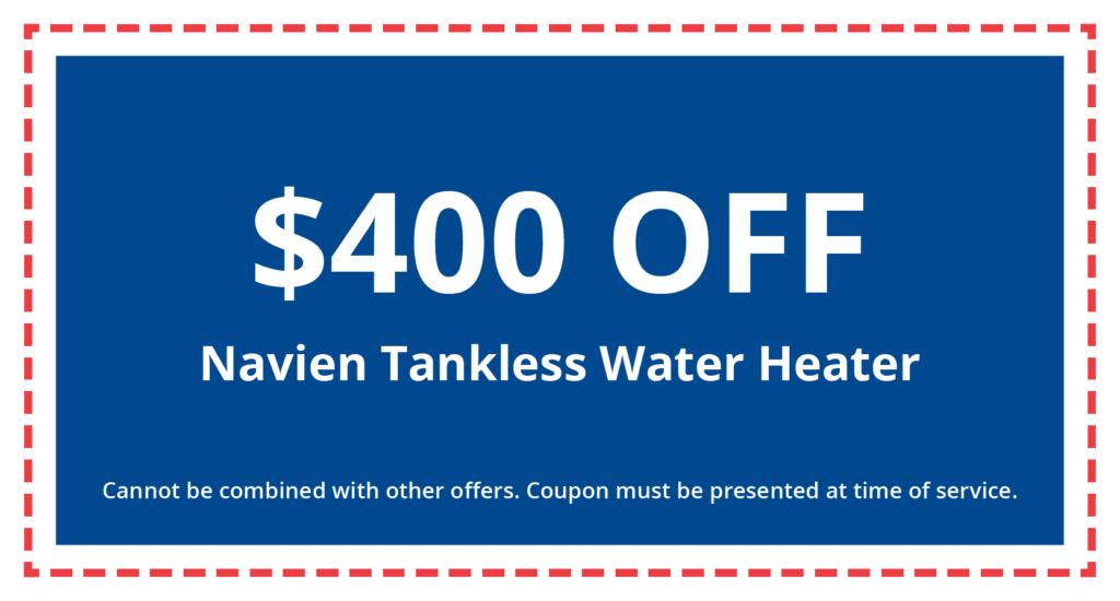 $400 Off Water Heater