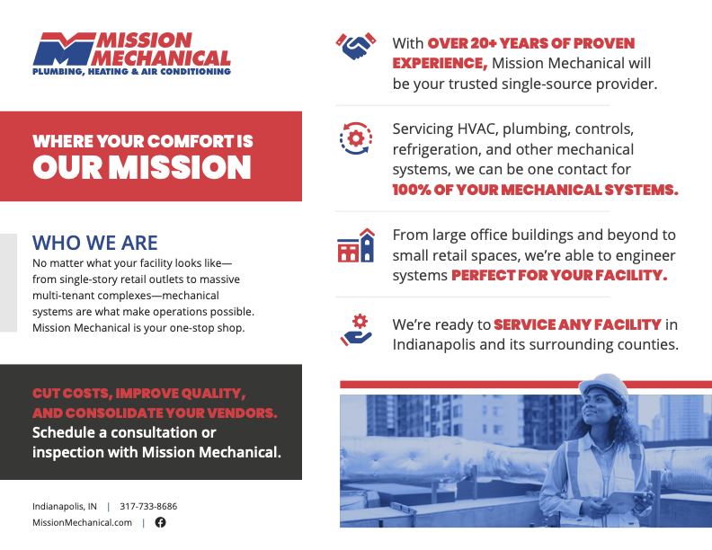 Mission Mechanical – Commercial Plumbing, Heating & Air Conditioning