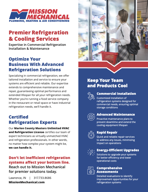 Refrigeration Services in Indianapolis, IN