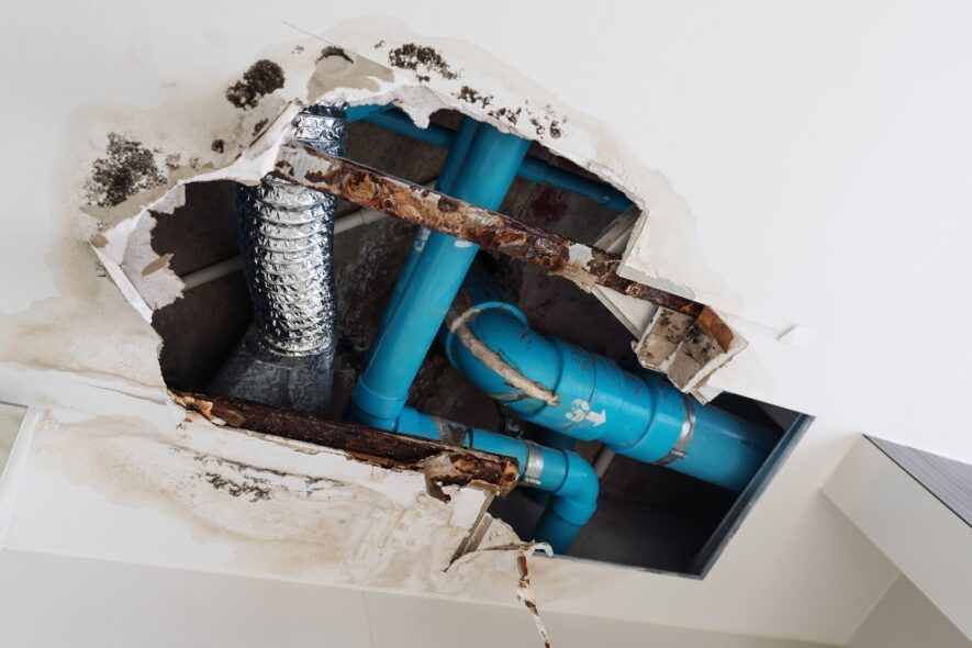 How Hidden Plumbing Damage Can Affect Cabinets, Walls, and Flooring